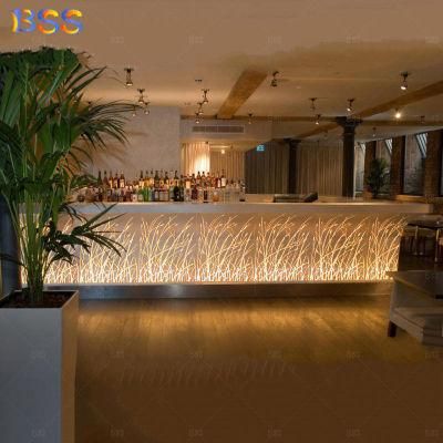 Commercial Light up LED Wine Pub Bar Counter Images