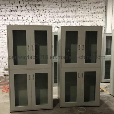 Chemical Reagents Glass Ware High Cabinet Storage Cabinet