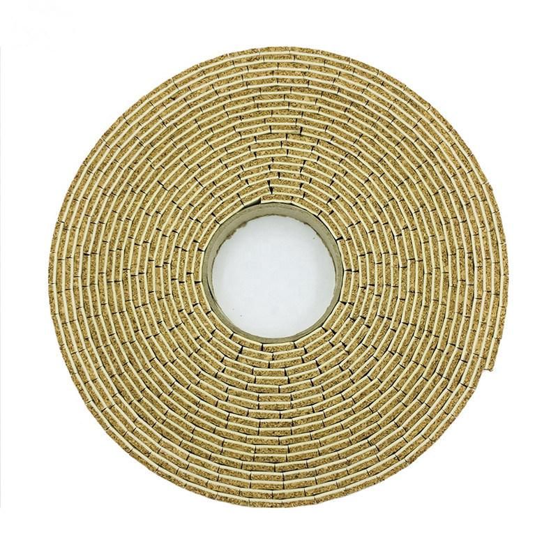 18*18*5+1mm Glass Protection Adhesive Cork of Spacer Separator Cork Pads with Paper Liner on Rolls