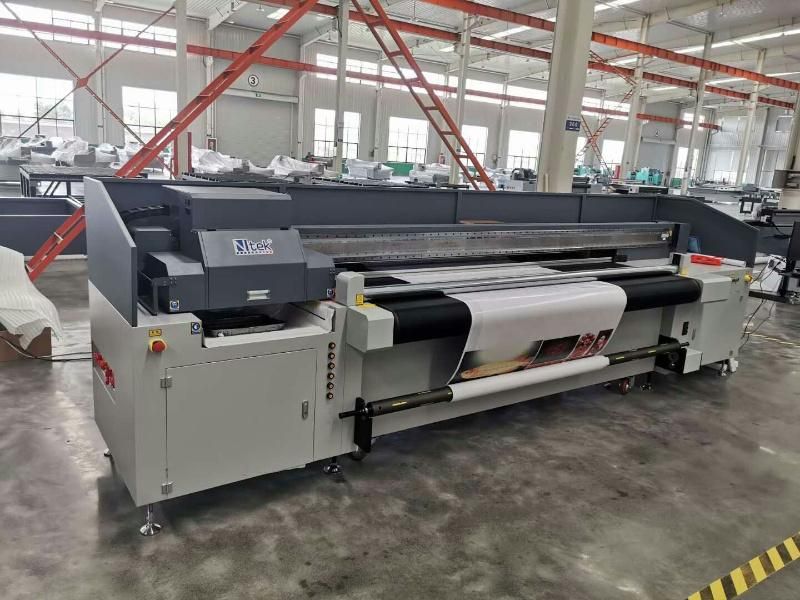 2020 New Hybrid Ntek Yc3200 UV Flatbed Printer for Glass Ceramic