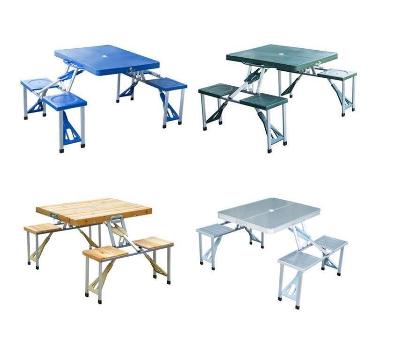 Outdoor Plastic of Aluminum Picnic Folding Table Dinner Table