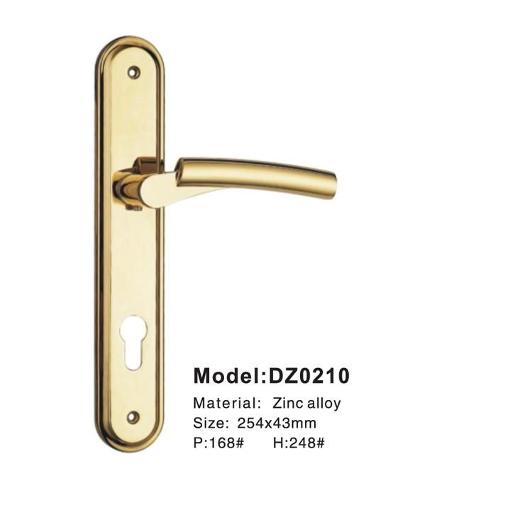 Special Original Design Wooden Door Handle Made by Zamak