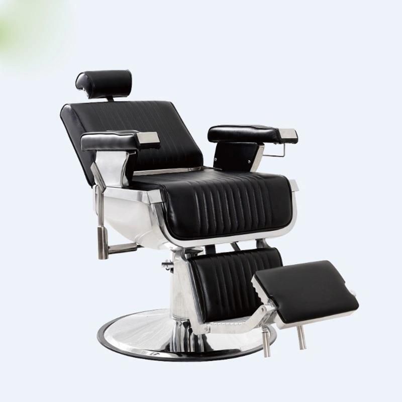 Hl-9207c Salon Barber Chair Hl-9207c for Man or Woman with Stainless Steel Armrest and Aluminum Pedal