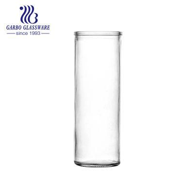 Wholesale Low Price 440ml Tall Mexican Style Clear Glass Votive Candle Holder Candle Stand