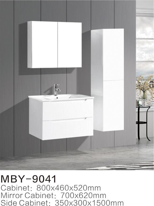 European Modern Wall-Hung Bathroom Vanity