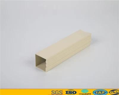 Aluminum Extrusion Square Profile Powder Coating Building Material