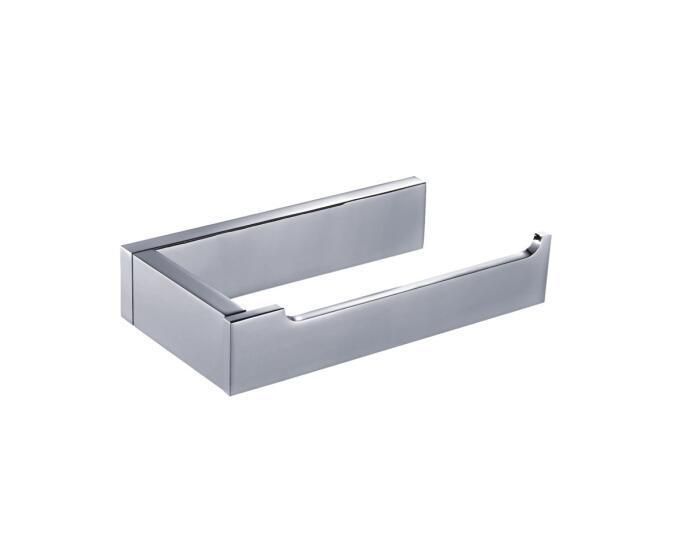 Solid Brass Glass Shelf Bathroom Shower Shelf Shampoo and Shower Gel Holder Polished Chrome