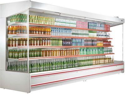 Supermarket Multidecks Cabinet Air Curtain Display Cabinet