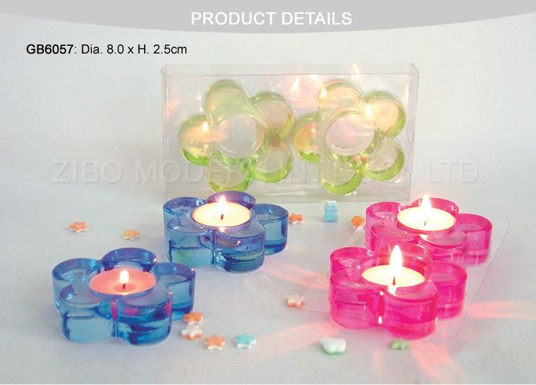 Wholesale Petals Shape Glass Votive Candle Holders