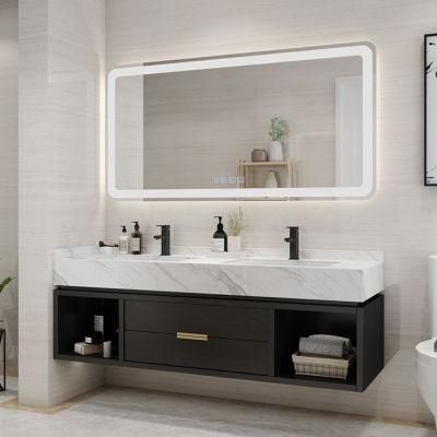Modern Home Bar Stone Countertop Marble Top Bathroom Cabinet