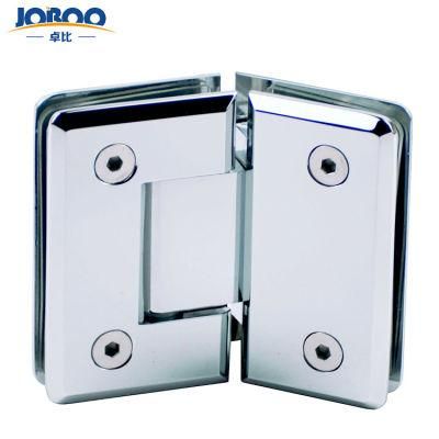 Frameless Copper Shower Door 135 Degree Glass Hinge Bathroom Small Hinge for Frameless Shower Screen