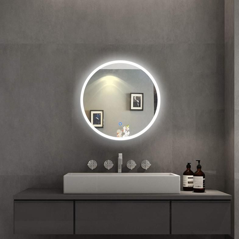 LED Dressing Mirror Blue Tooth Demister LED Lights Smart Mirror Wholesale LED Bathroom Backlit Wall Glass Mirror