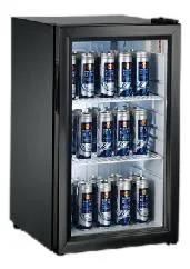 Hot Sale Commercial Electric No Noise 42L Mini Bar Fridge Refrigerator Showcase for Hotel Room