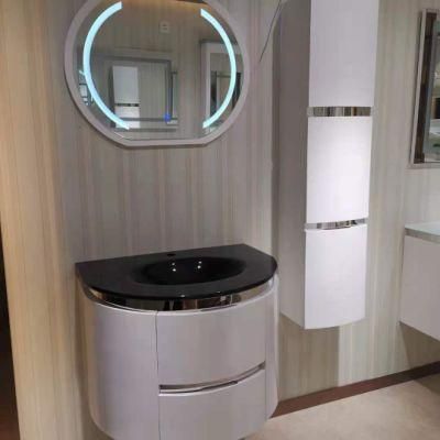 Wall Mounted PVC Bathroom Vanity Cabinet with Modern Hot Designs Home Furniture Decoration