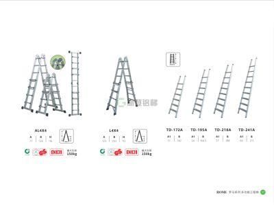 Denmark Series Multifunctional Safety Aluminum Ladder