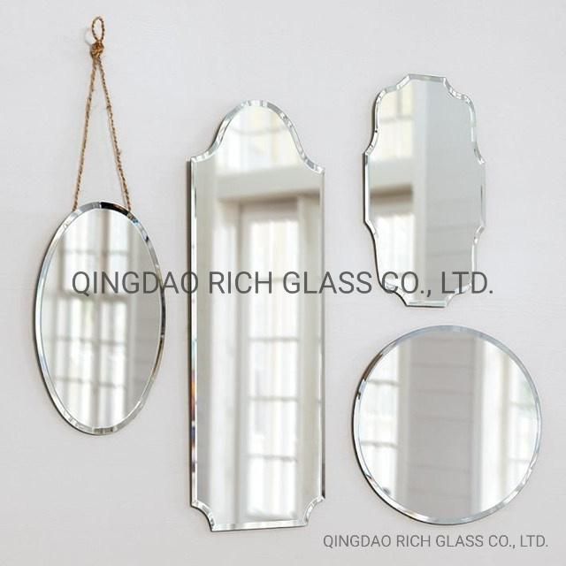 6mm Dressing Mirror Dual Use of Wall Hanging and Floor with Holder