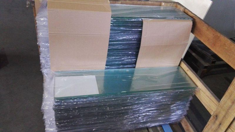 3mm 4mm Clear Toughened Glass for Refrigerator Shelf, Oven Door, Meter Cover