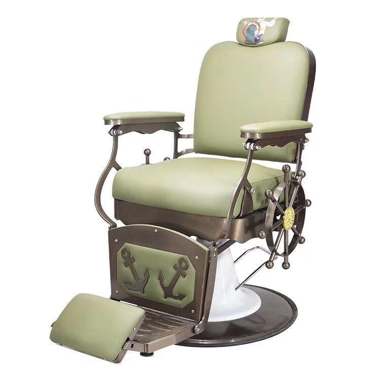 Hl-9267 Salon Barber Chair for Man or Woman with Stainless Steel Armrest and Aluminum Pedal