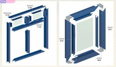 Aluminum Extrused Profile for Windows