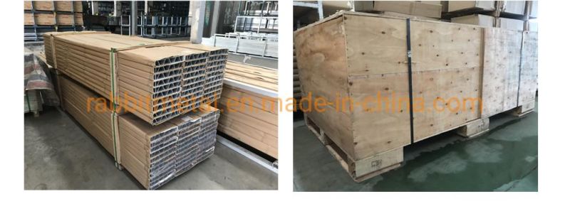 China Supplier Provided OEM Aluminum Profiles Aluminium Extrusion for Window and Door Curtain Wall Construction CNC Profiles