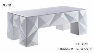 2017 Supper White Glass Coffee Table