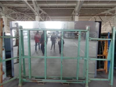 Anti-Corrosion High Quality Silver Mirror Glass Double Coated with Stock Size or Cut Size