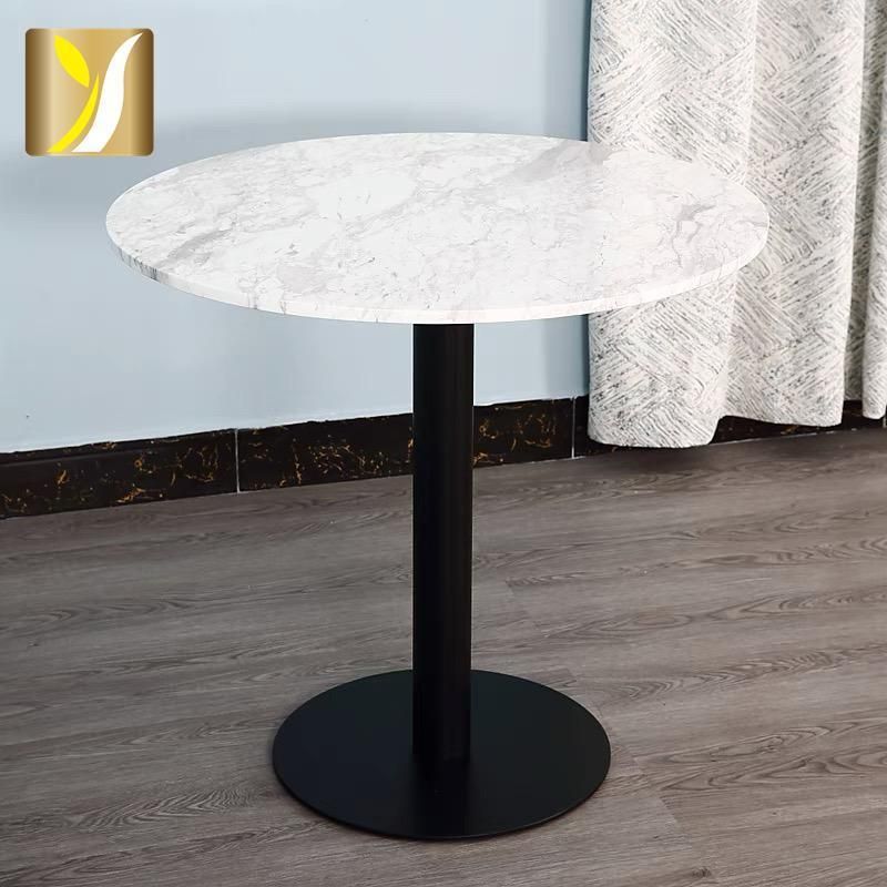 Factory Wholesale Popular Stainless Steel Factory Marble Top Side Table