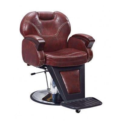 Hl-8190r Salon Barber Chair Hl-8190r for Man or Woman with Stainless Steel Armrest and Aluminum Pedal