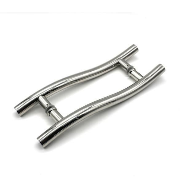 Stainless Steel Side Mount Bar Pull Handle for Glass Door Hardware