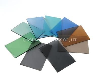 Glass Factory in China Clear Colored Tinted Reflective Construction Window Building Glass