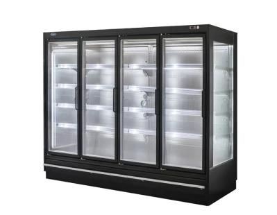 Glass Door Multideck Showcase for Supermarket Refrigeration Equipment