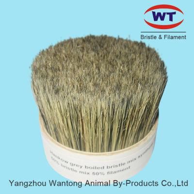 High Quality Natural Bristle Mix Synthetic Bristle for Paint Brush