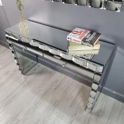 Hot Sale New Design Living Room Furniture Mirrored Glass Console Table