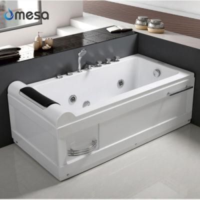 2021 ABS Luxury Glass Whirlpool Jetted Massage Bathtub with Cheap Price for Sale