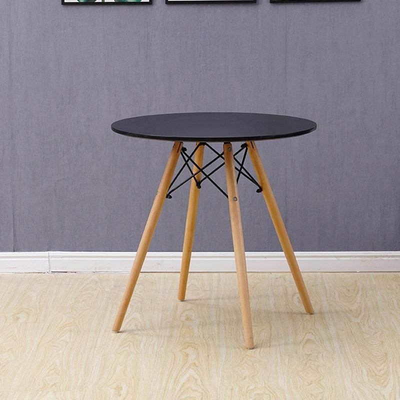 Modern Home Living Room Furniture Wooden Cafe Dining Table