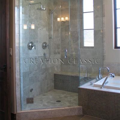 Clear Acid Etched Glass &amp; Non-Finger Glassfor Bathroom &amp; Chat Room Glass