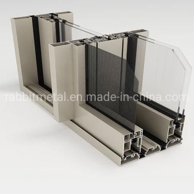 New Design Windows Doors Aluminium Frame Glass Sliding Door Security Sliding Door