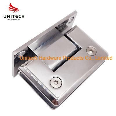 Zinc Material Shower Cabinet Hinge Glass Fitting for Wall to Glass Fitting