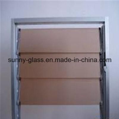 3-6mm Bronze Nahsiji Glass Louver / Louver Glass