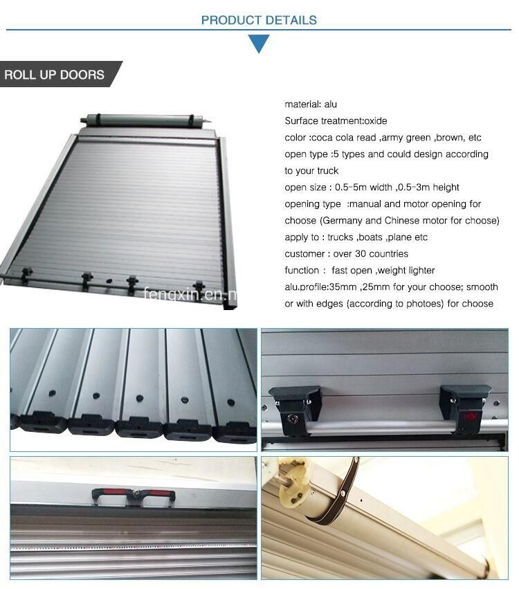 Kitchen Cabinet Roller Shutter Door Remote Control/Automatic Roll up Garage Door/Rapid Roller Doors/Containers Roll up Doors