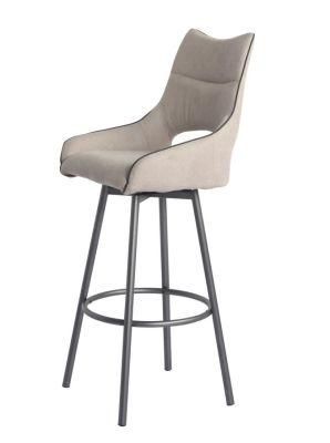 Modern Design Cafe Dining Room Restaurant Furniture Lounge Bar Stool Black Metal Stool Bar Chair