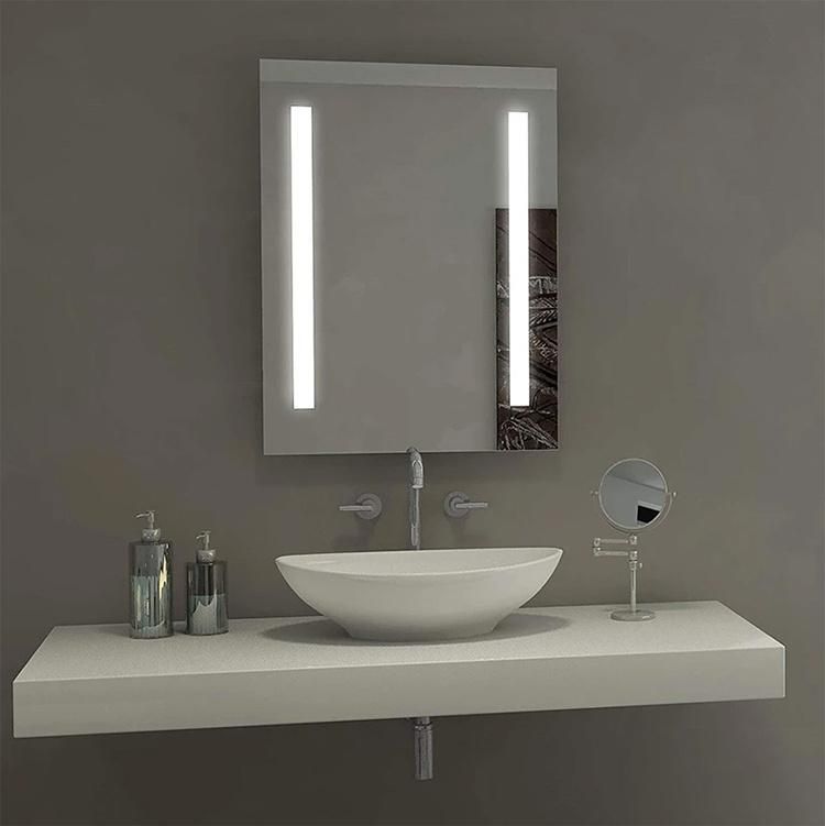 Factory Price Home Smart Illuminated Hotel Bathroom Decoration Lighted Mirror Wall Mounted