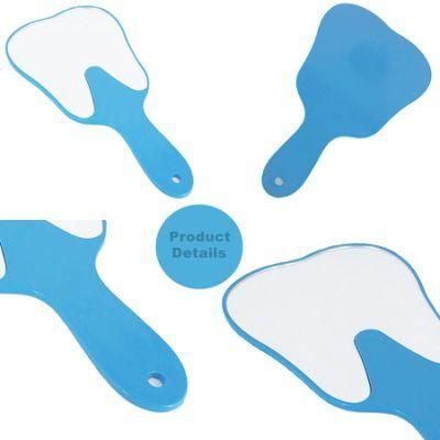 Tooth-Shaped Patient Face Mirrors Plastic Makeup Mirror