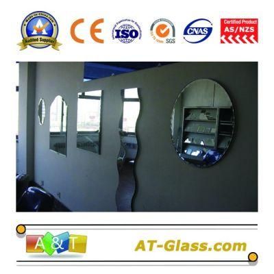 1.8~8mm Dressing/Bathroom Mirror Float Glass Silver Mirror