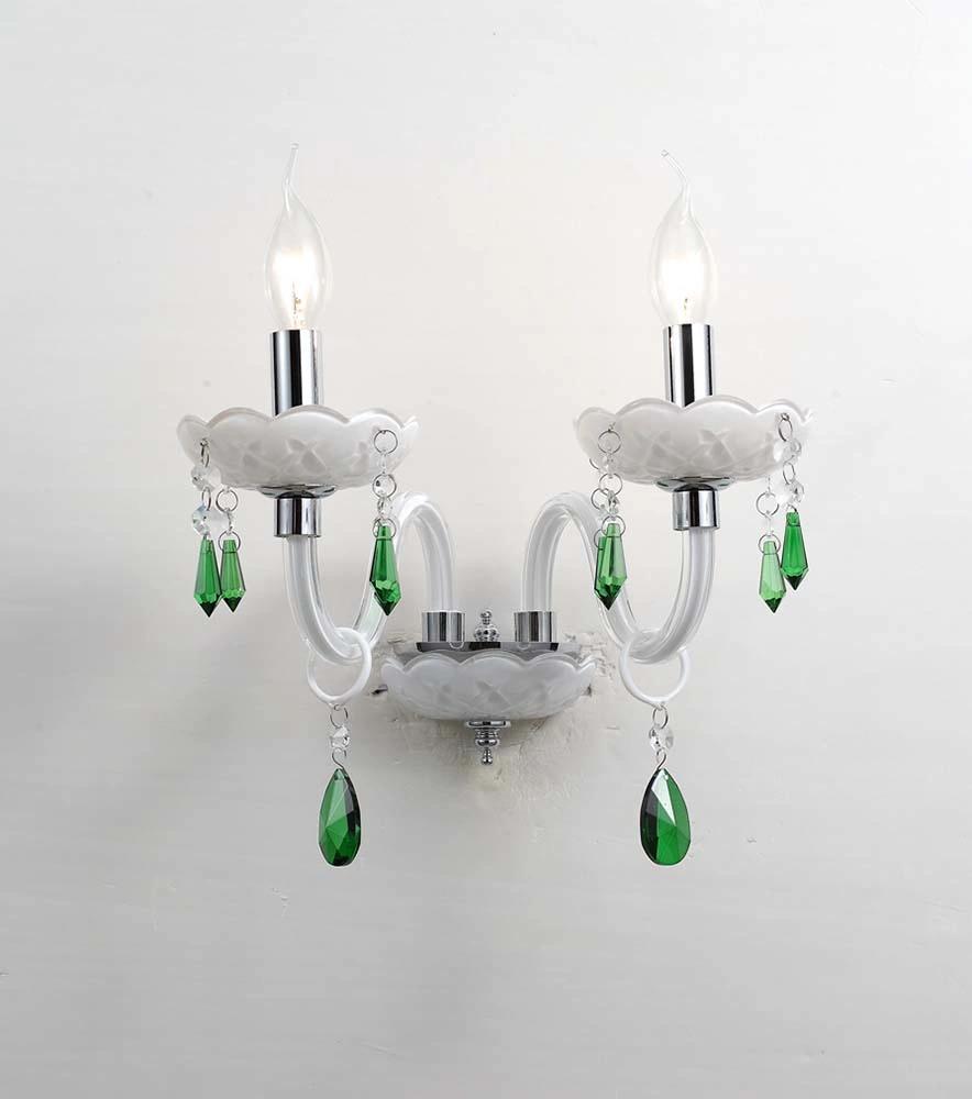 European Style Custom Luxurious Indoor Living Room Crystal Chandelier Green