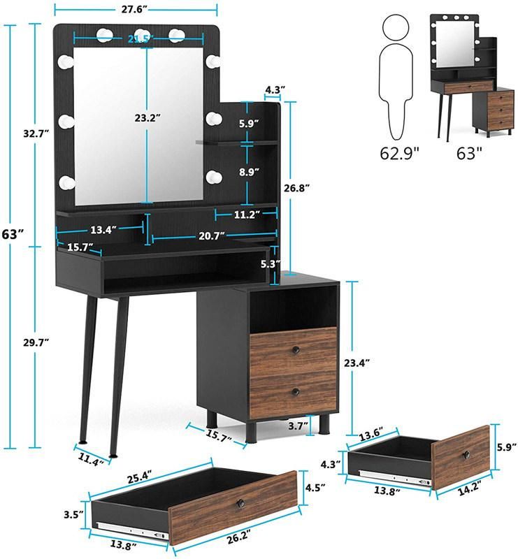 Vanity Makeup Dressing Table