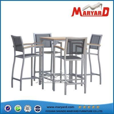 Modern Design Metal Bar Furniture Restaurant Dining Furniture Stainless Steel High Back Bar Chair