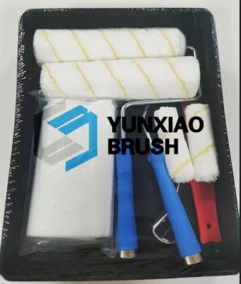 10 PCS Best Quality Paint Tray American Style Paint Roller Brush Set