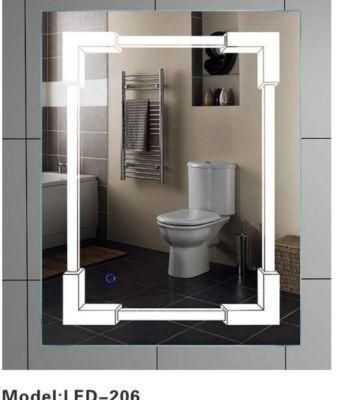 Frameless Fogless LED Smart Float Glass Bathroom Wall Mirror