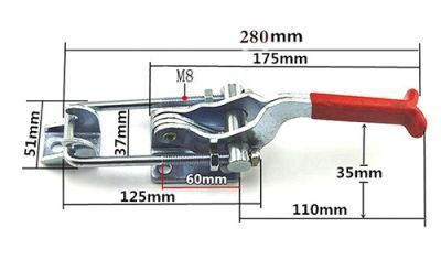 High Strength Latch Action Toggle Clamp